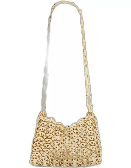 Iconic Mini Brass Link Chain Shoulder Bag