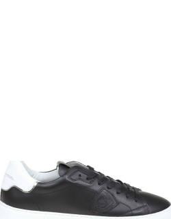 Philippe Model Temple Sneakers In Black Leather