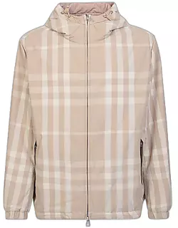 Burberry Tartan Pattern Reversible Jacket