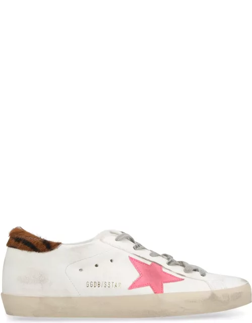 Golden Goose Super-star Sneakers In Leather