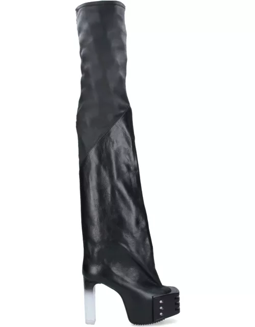 Rick Owens Over The Knee Boot