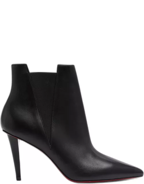 Astribooty Calfskin Red Sole Chelsea Bootie