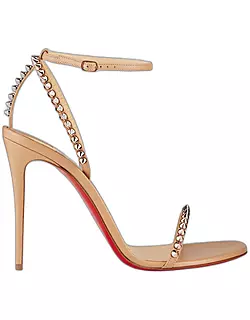 So Me Spike Red Sole Sandal
