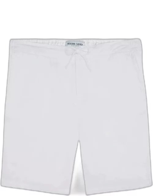 Sergio Cotton Shorts White