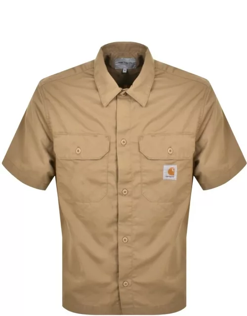 Carhartt WIP Craft Short Sleeve Shirt Khaki