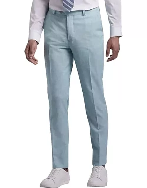 JOE Joseph Abboud Slim Fit Linen Blend Men's Suit Separates Pants Tea