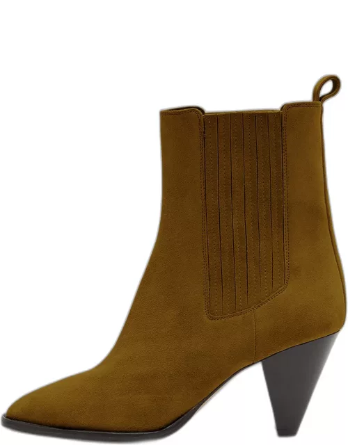 Reliane Suede Ankle Bootie