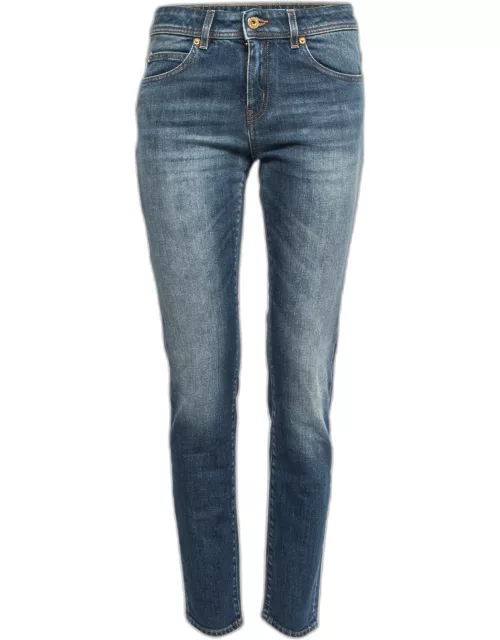 Roberto Cavalli Blue Denim Skinny Jeans M Waist 28"