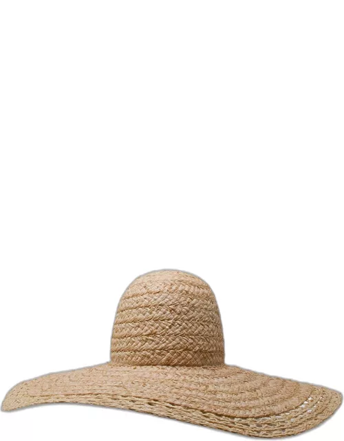 Mary Jane Floppy Straw Hat