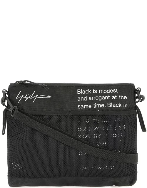 Yohji Yamamoto Nylon Crossbody Bag