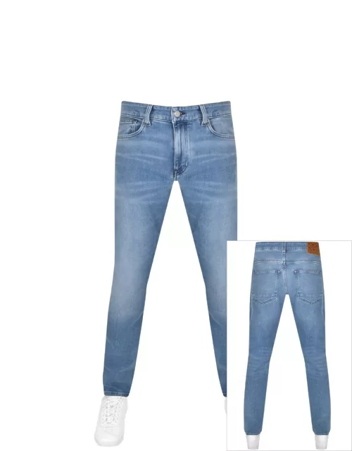 BOSS Delano Slim Tapered Jeans Blue