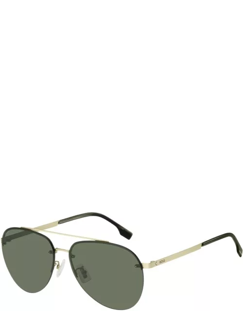 BOSS 1537 Sunglasses Gold