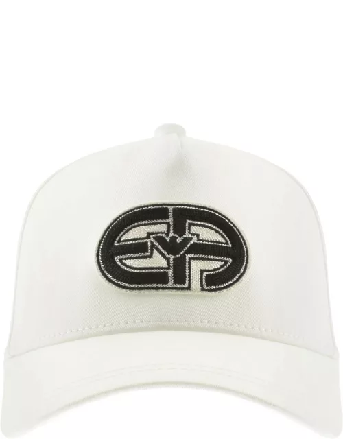 Emporio Armani Baseball Logo Cap White