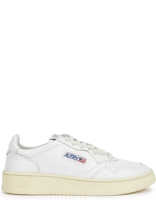 Autry Medalist Leather Sneakers - White