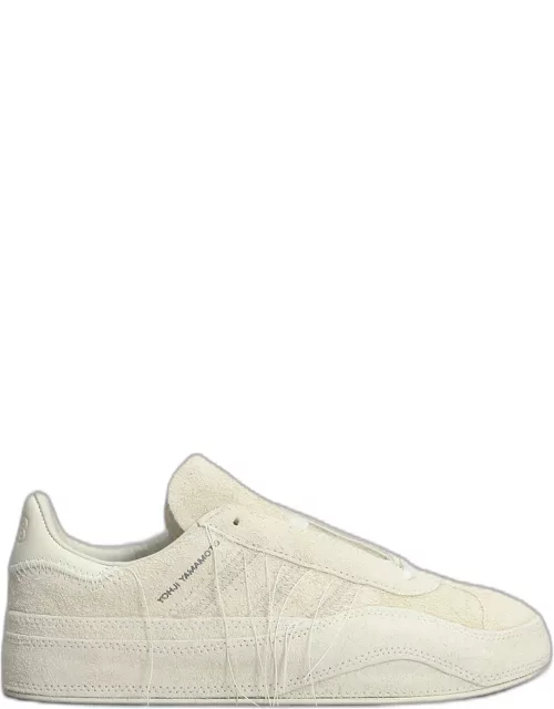 Y-3 Sneakers In White Suede