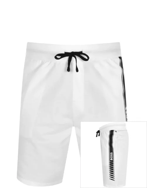 BOSS Authentic Jersey Shorts White
