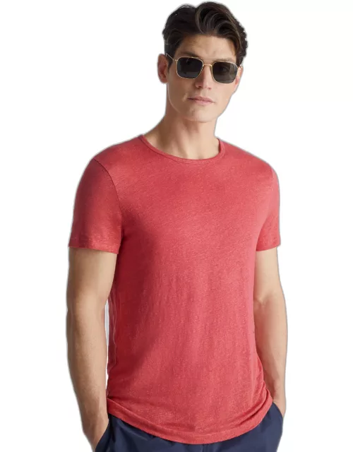 Derek Rose Men's T-Shirt Jordan Linen Soft Red