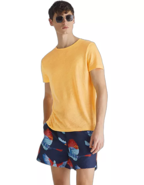 Derek Rose Men's T-Shirt Jordan Linen Sunflower