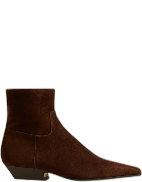 Marfa Suede Ankle Boot