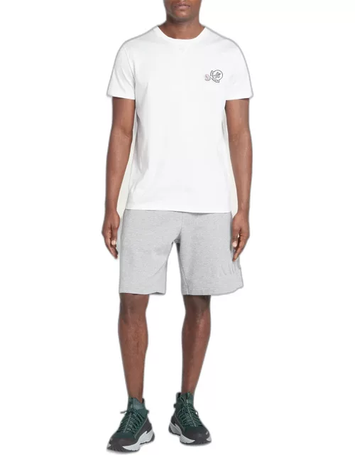 Men's Double Logo Cotton Jersey T-Shirt