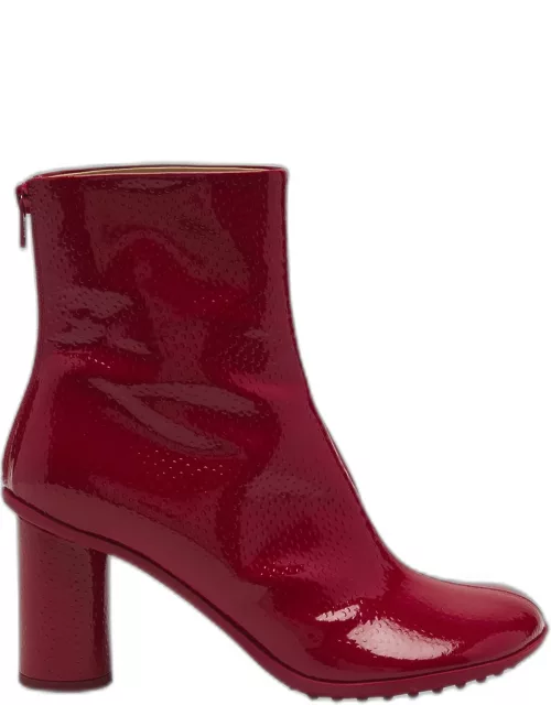 70mm Atomic Bubble Leather Ankle Boot