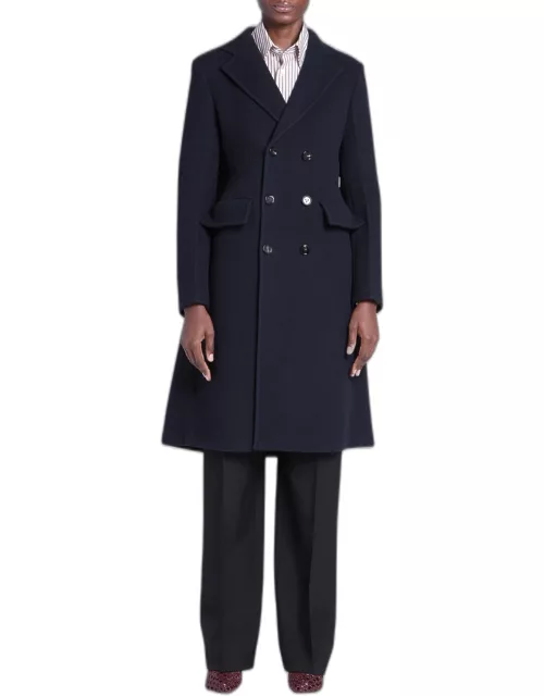 Double Wool Cashmere Coat
