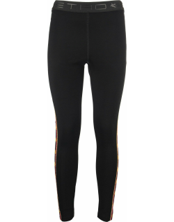 Etro Jersey Leggings With Embroidered Band