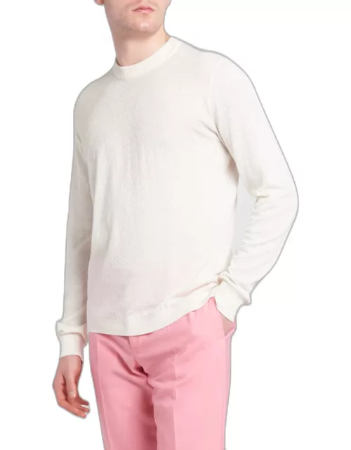 Men's Greca Jacquard Sweater