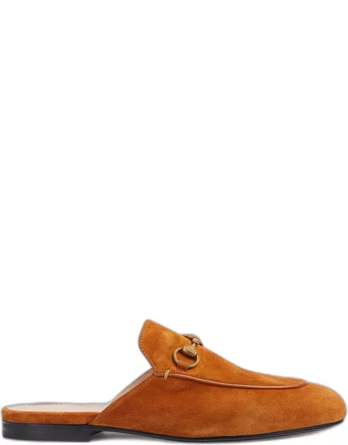 Princetown Suede Loafer Mule