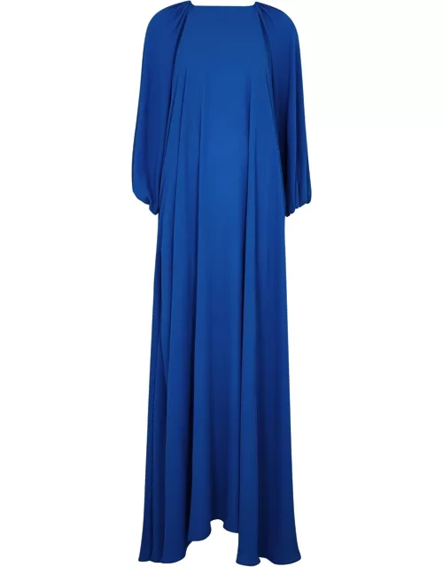Bernadette Frida Crepe Maxi Dress - Bright Blue