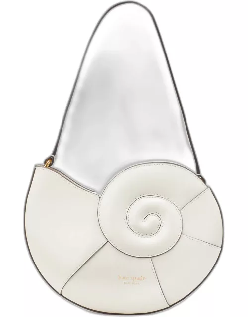 What The Shell Nautilus Shell Shoulder Bag