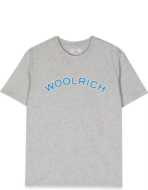 woolrich varsity logo t-shirt