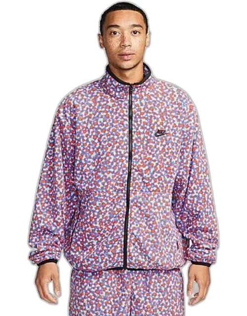 Men's Nike Club Fleece+ Dot Futura Full-Zip Jacket