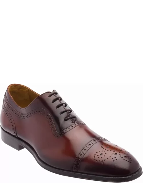 Men's Ancona Brogue Leather Oxford Shoe