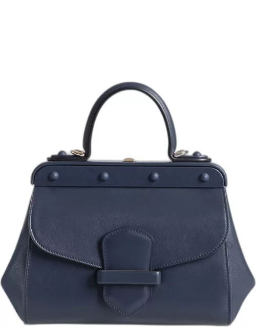 Margherita Small Leather Top-Handle Bag