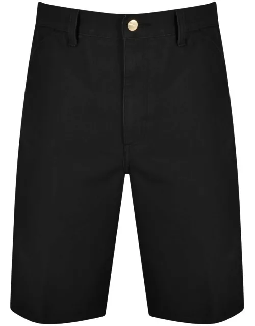 Carhartt WIP Single Knee Shorts Black
