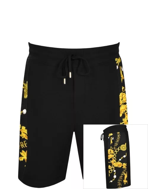 Versace Jeans Couture Chain Print Shorts Black