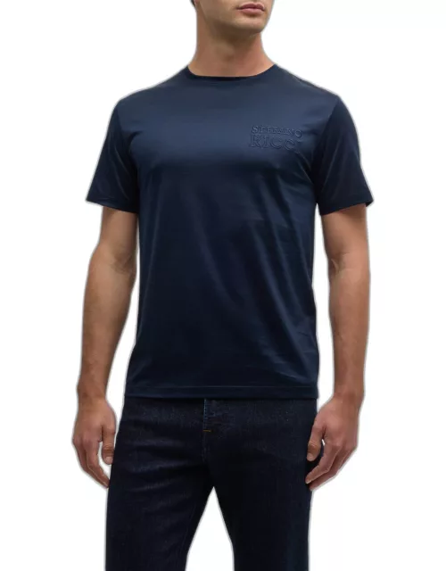Men's Tonal Embroidered Logo T-Shirt