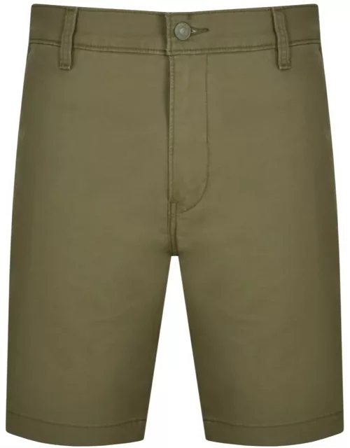 Levis Chino Taper Shorts Green