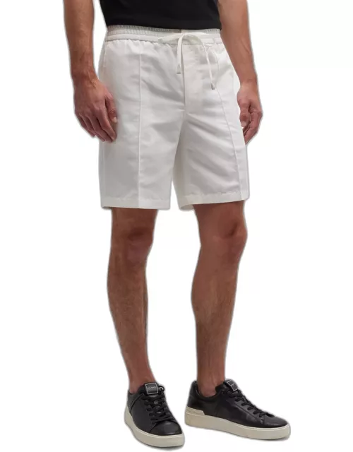 Men's Linen-Cotton Drawstring Bermuda Short