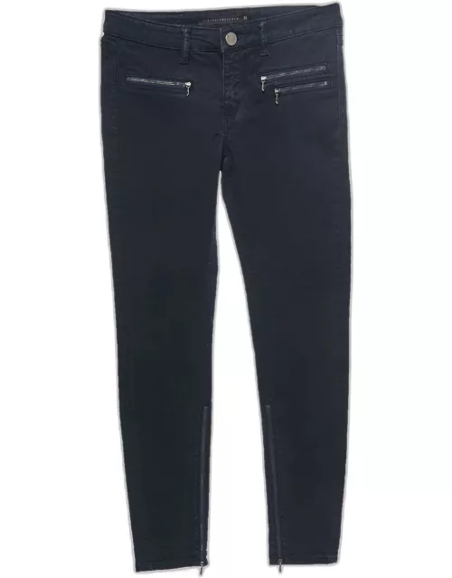 Victoria Beckham Navy Blue Denim Slim Fit Jeans S Waist 25"