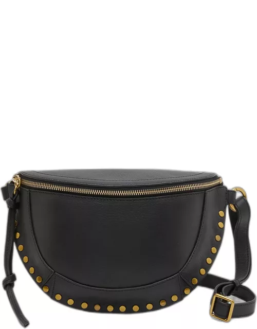 Skano Studded Leather Shoulder Bag