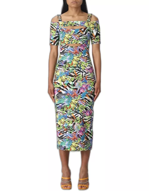 Dress JUST CAVALLI Woman color Multicolor