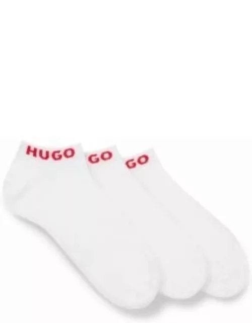 Three-pack of socks- White Women's Underwear, Pajamas, and Sock