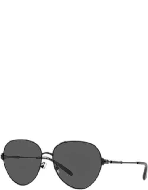 T-Monogram Metal & Plastic Aviator Sunglasse