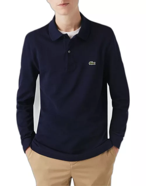 Men's Slim-Fit Piqué Polo Shirt