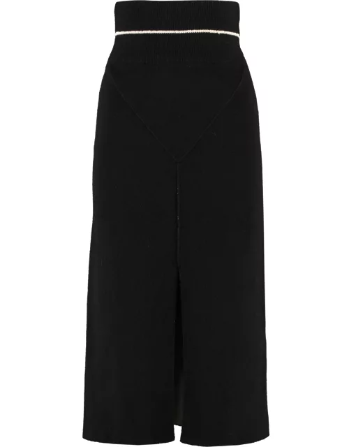 2 Moncler 1952 - Knitted Midi Skirt