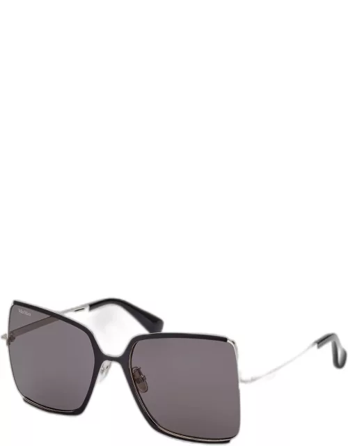 WEHO Metal & Acetate Butterfly Sunglasse