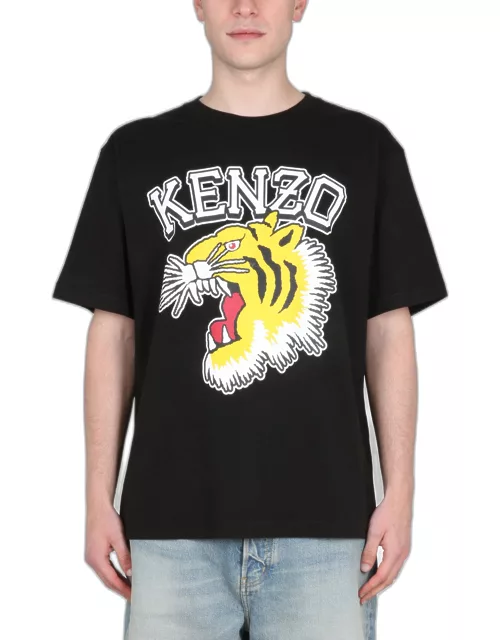 kenzo tiger varsity t-shirt
