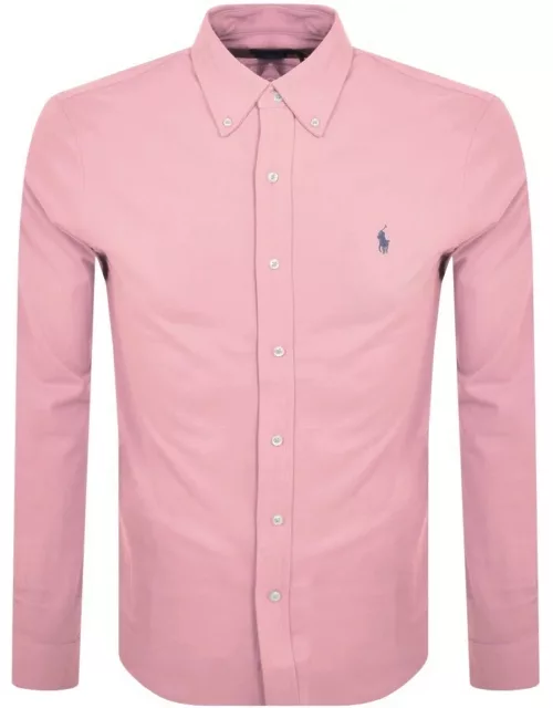 Ralph Lauren Featherweight Mesh Shirt Pink